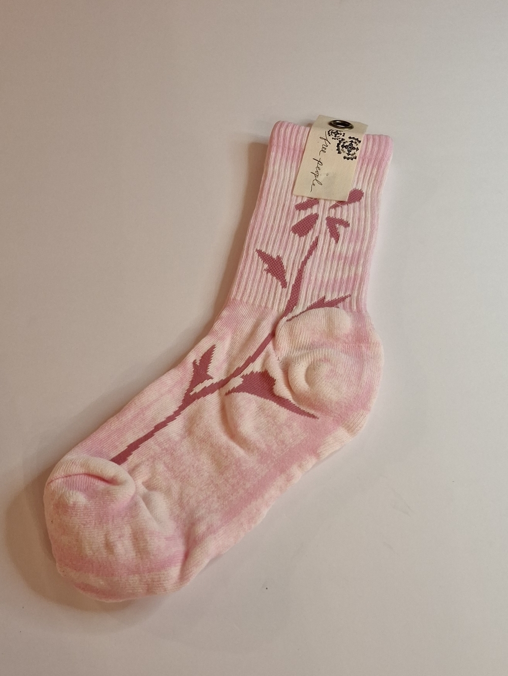 NWT Free People Floral Sky Socks